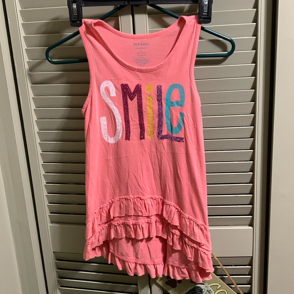 Old Navy Smile Tank (girls)